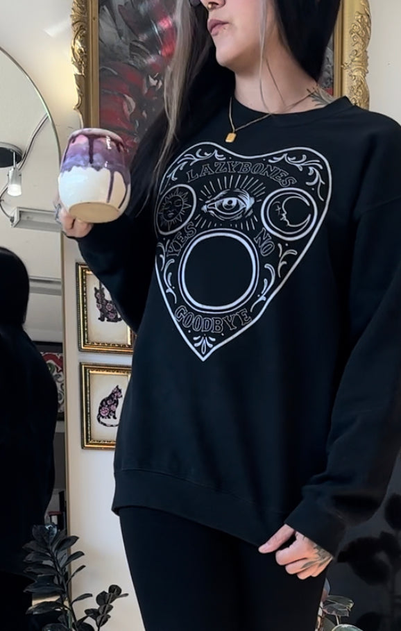Lazybones Planchette Crewneck