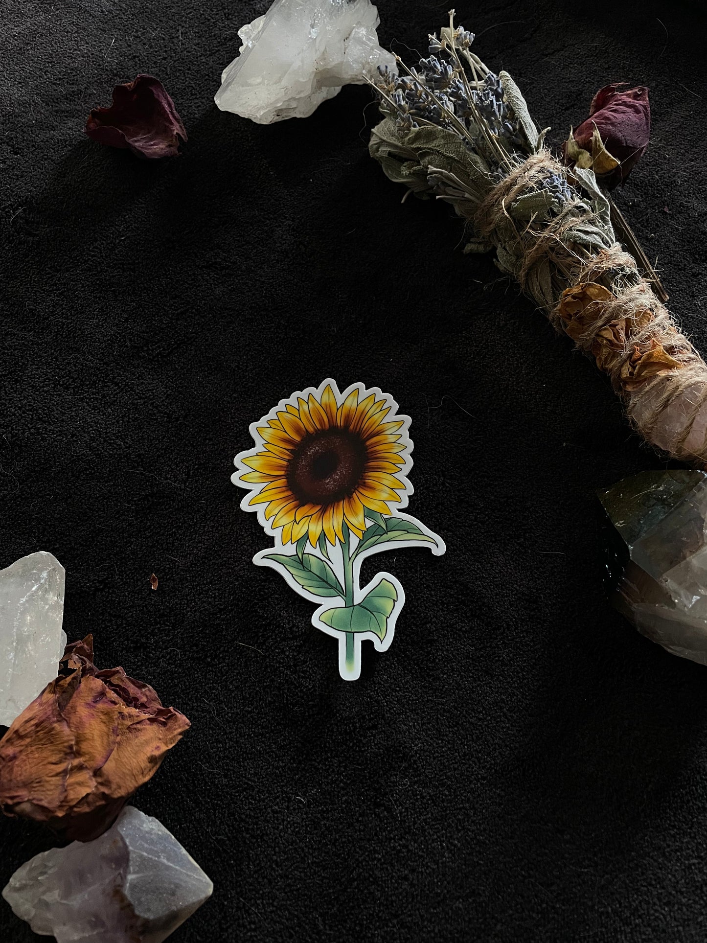 Sunflower Sticker